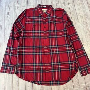 Hollister Men’s Soft Flannel Button Down Shirt - Size XL